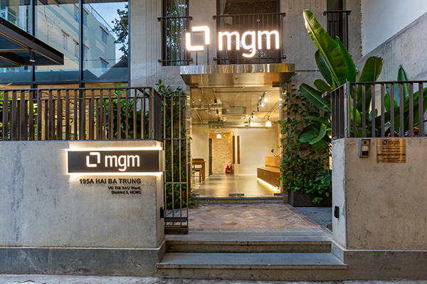 Văn phòng mgm - Lối vào