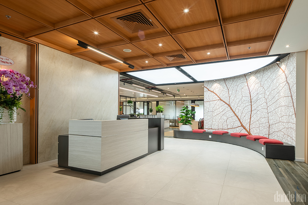 Lounge văn phòng HL – thiết kế thi công nội thất văn phòng hiện đại và tinh tế